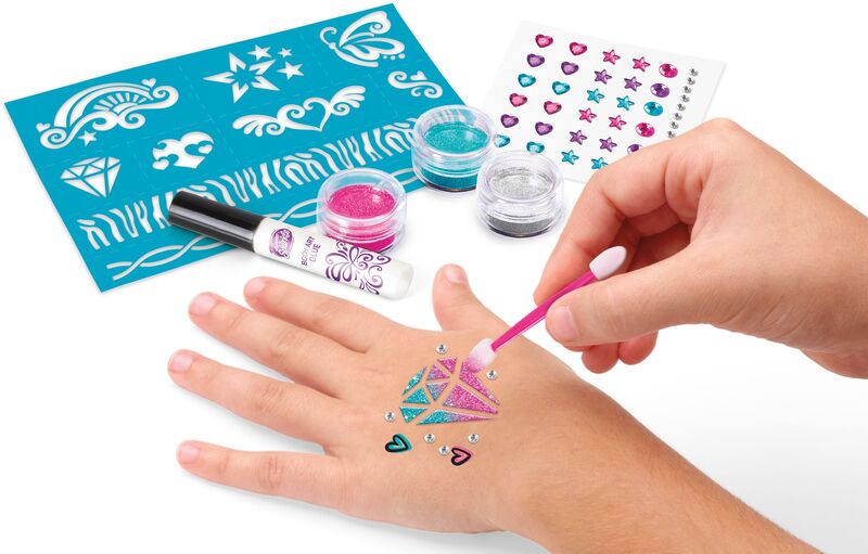 Cra-Z-Art Shimmer 'N Sparkle Sparkling Glitter Tattoos & Nails (65502) φωτογραφία