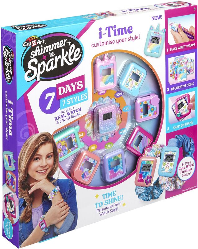 Cra-Z-Art Shimmer'N Sparkle Σετ Ρολόγια I-Time (65681)