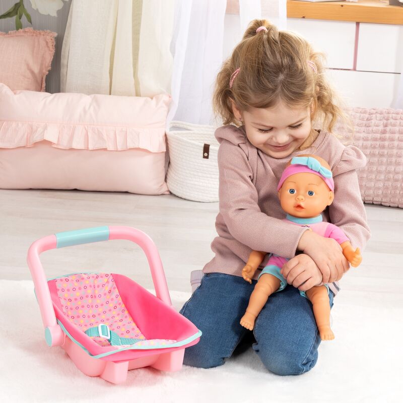 Bayer Deluxe Κάθισμα Αυτοκινήτου Κούκλας & Μωρό 33cm (67800AB) - φωτογραφία 4
