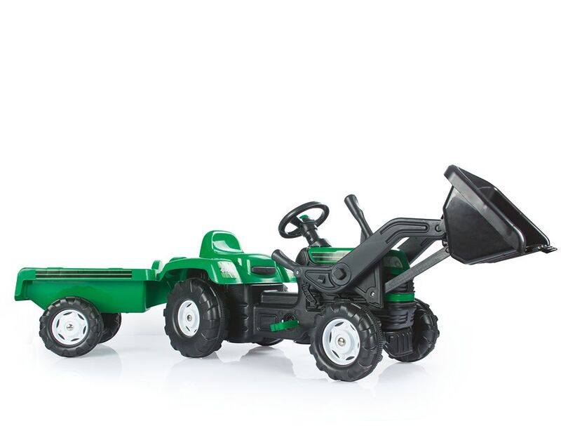 Dolu Εκσκαφέας With Trailer-Green (8048) φωτογραφία