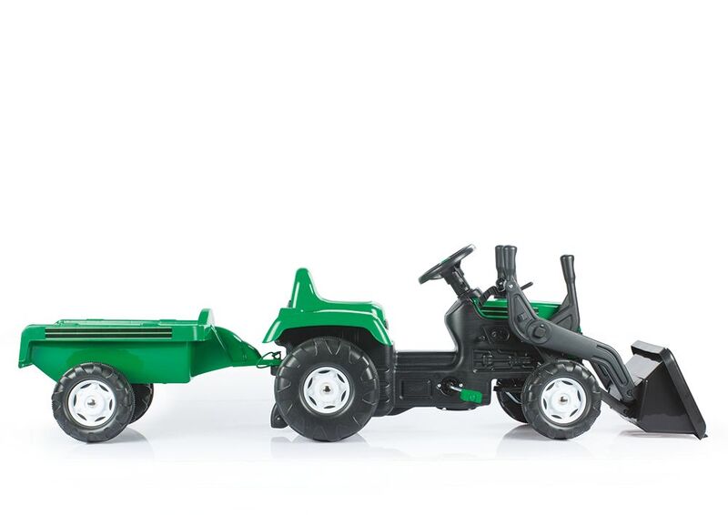 Dolu Εκσκαφέας With Trailer-Green (8048) φωτογραφία