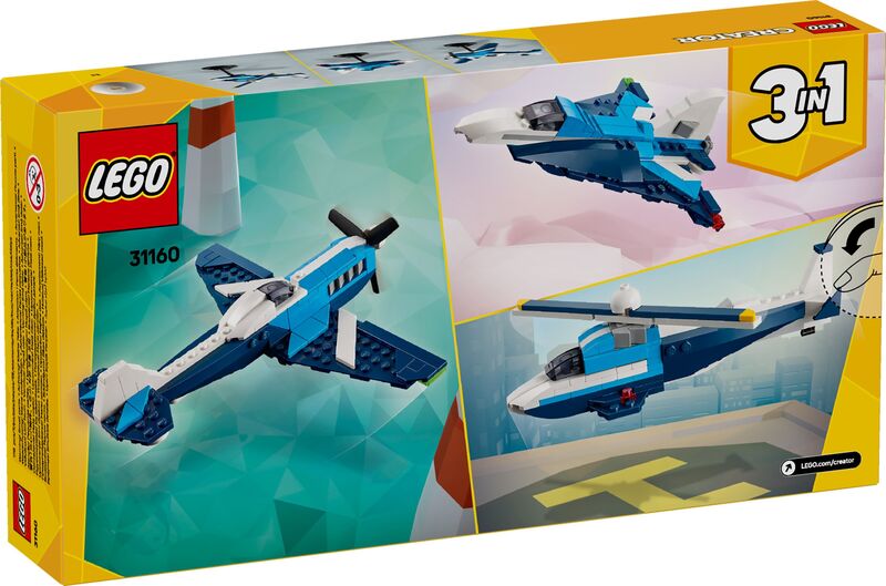LEGO® Creator 3in1 Aircraft: Race Plane (31160) φωτογραφία