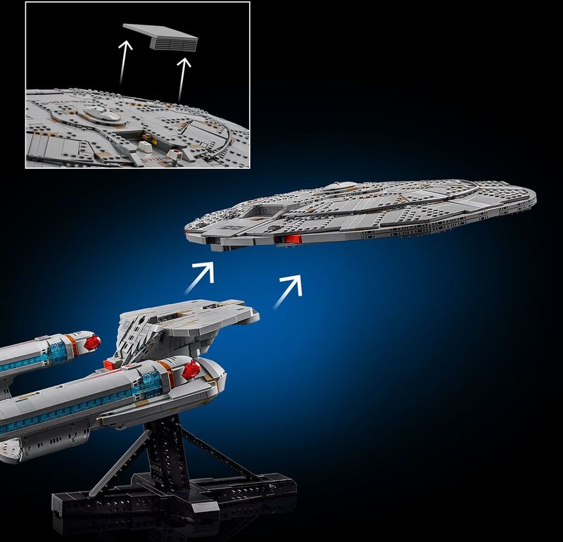 LEGO® Icons Star Trek: USS Enterprise NCC 1701-D (10356) φωτογραφία