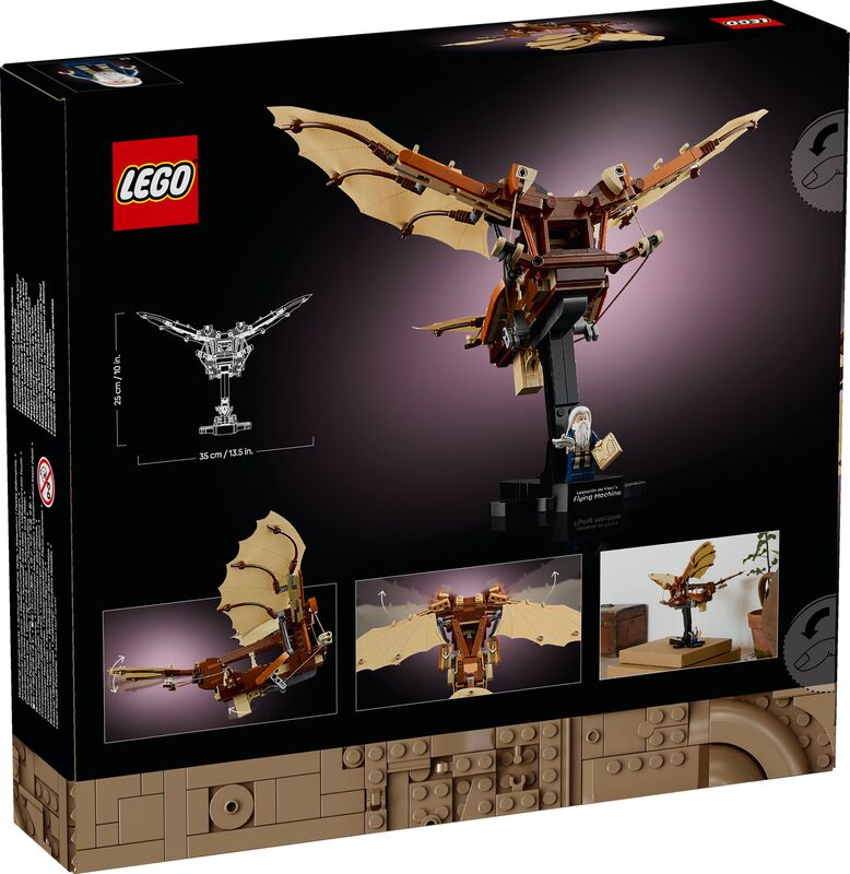 LEGO® Icons Leonardo Da Vinci's Flying Machine (10363) φωτογραφία
