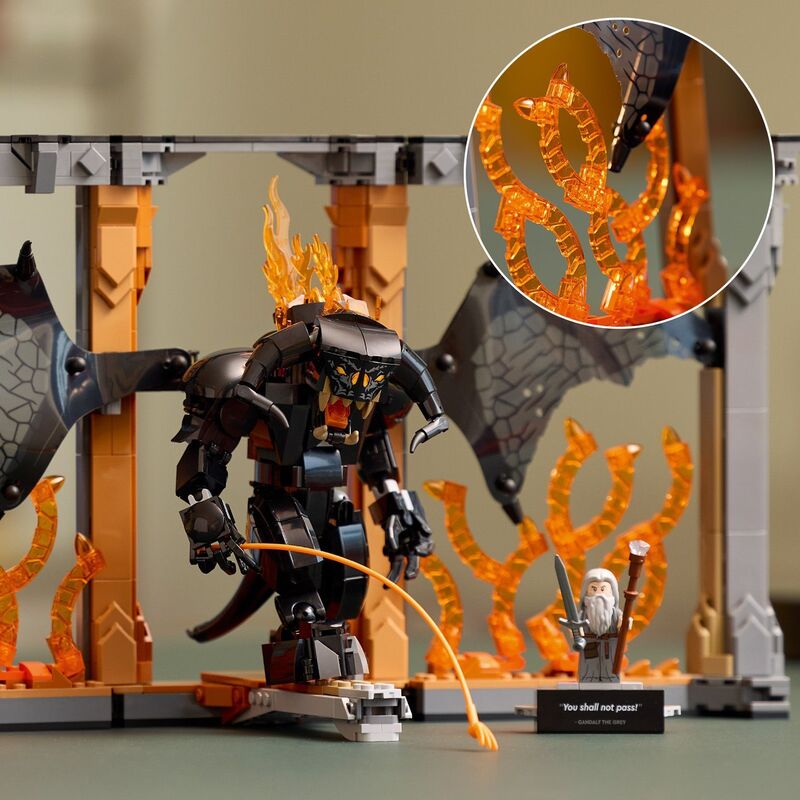 LEGO® Icons - The Lord Of The Rings: Balrog™ Book Nook - 10367 - φωτογραφία 4