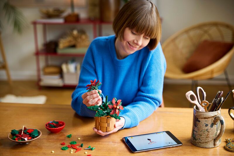 LEGO® Icons Botanicals Poinsettia (10370) φωτογραφία