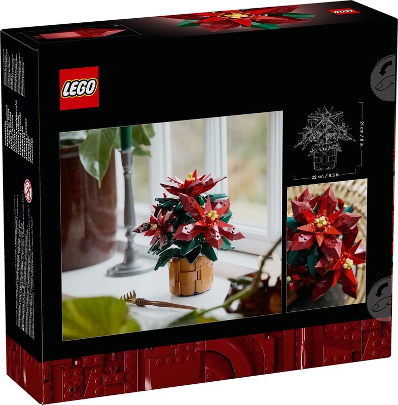 LEGO® Icons Botanicals Poinsettia (10370) φωτογραφία