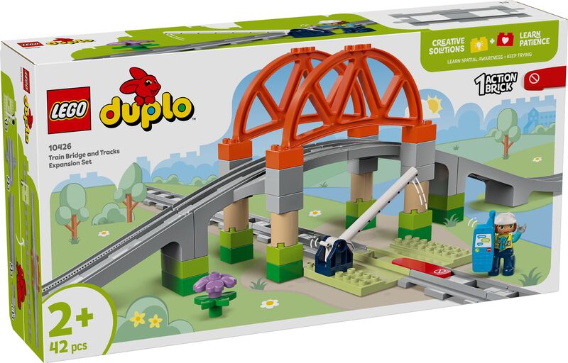 LEGO Duplo Train Bridge & Tracks Expansion Set (10426)