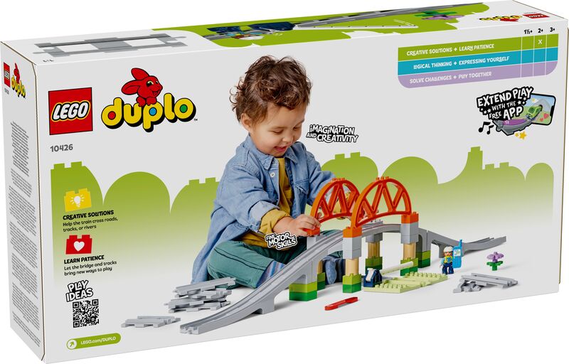 LEGO® DUPLO® Train Bridge & Tracks Expansion Set (10426) - φωτογραφία 7