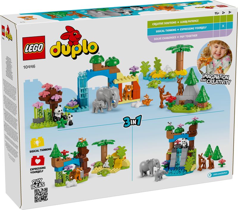 LEGO® Duplo 3in1 Wild Animal Families (10446) φωτογραφία