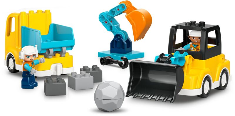 LEGO® DUPLO® 3in1 Construction Vehicles (10475) - φωτογραφία 2