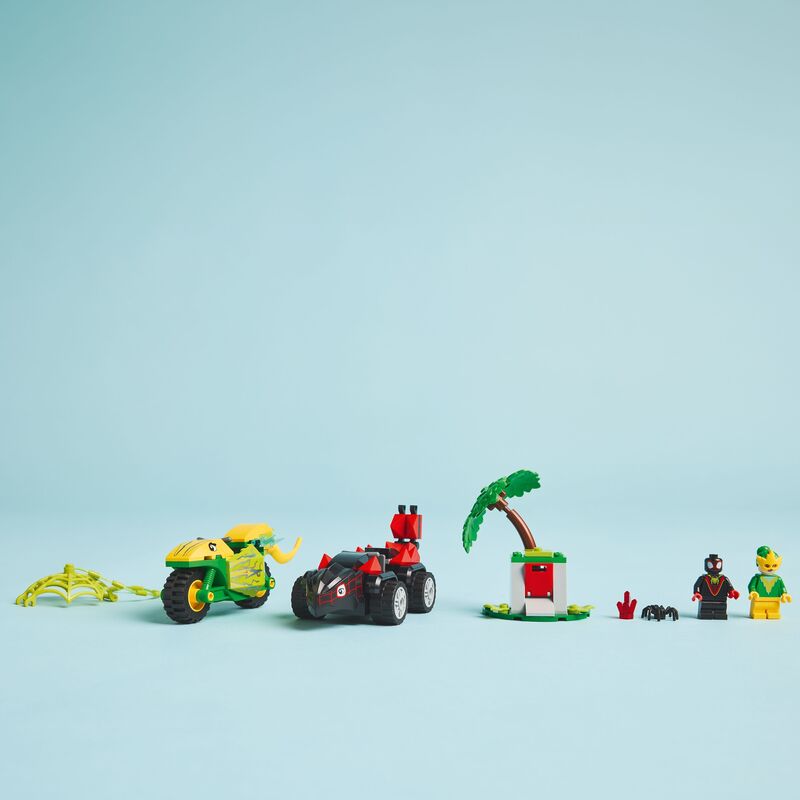 LEGO Super Heroes Spin & Electro Dinosaur Vehicle Chase (11198) φωτογραφία