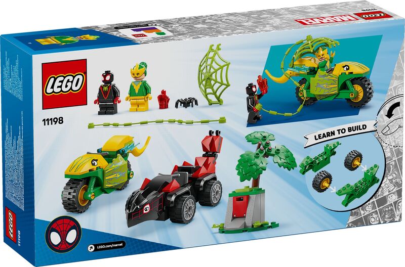 LEGO Super Heroes Spin & Electro Dinosaur Vehicle Chase (11198) φωτογραφία