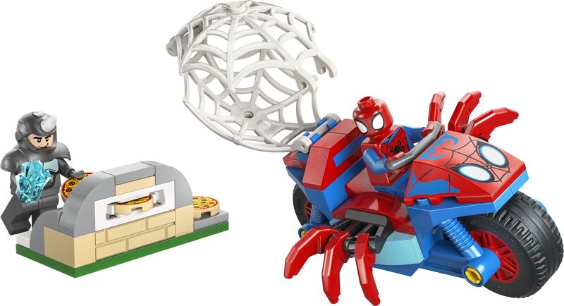 LEGO® Spidey: Spidey On His Motorcycle vs. Rhino (11206) - φωτογραφία 2
