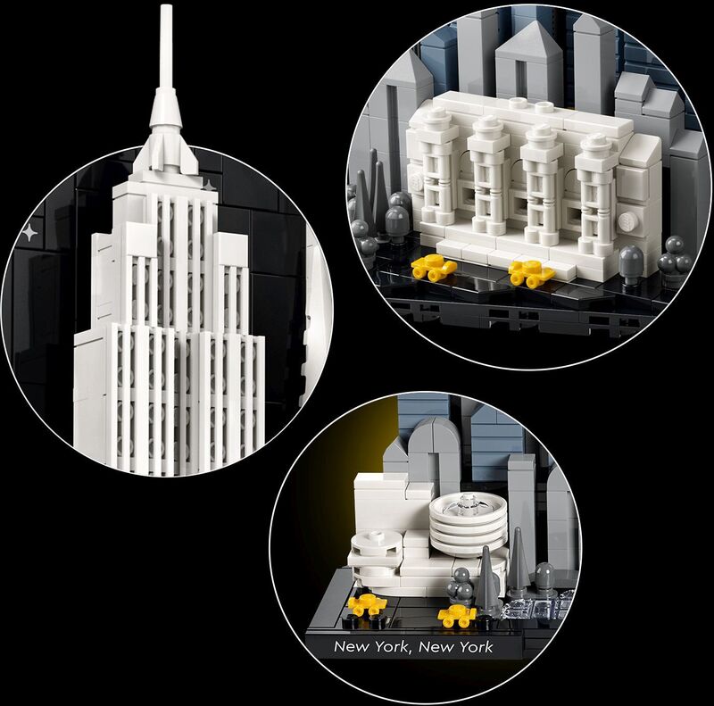 LEGO® Architecture New York City-The Big Apple (21066) φωτογραφία