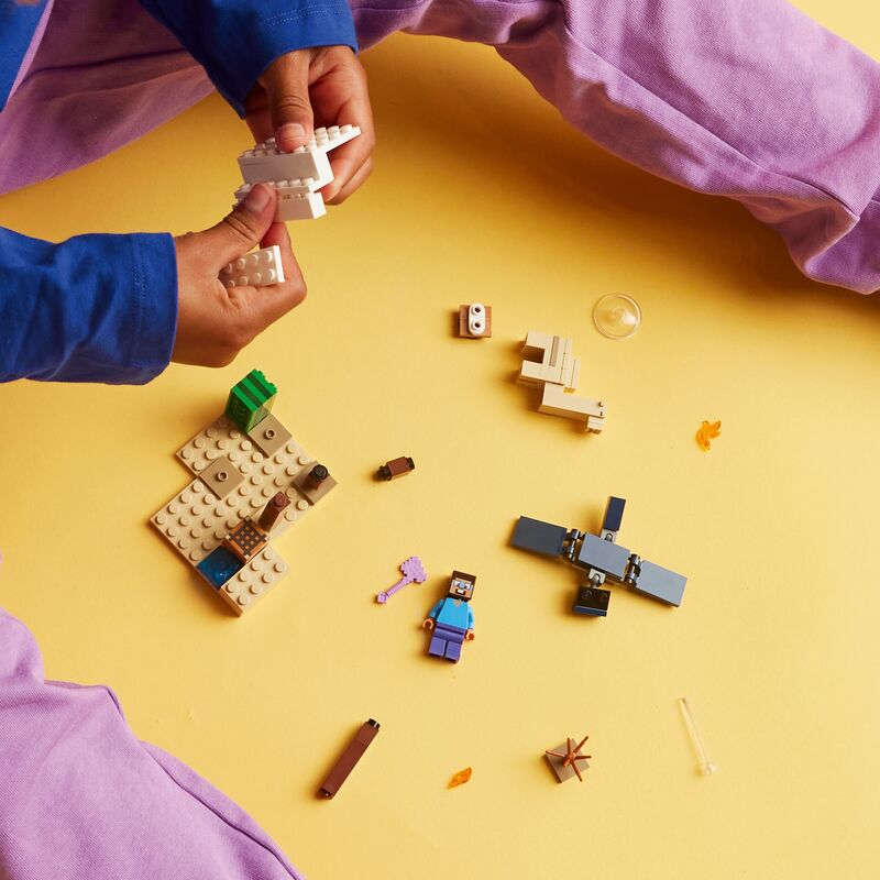 LEGO Minecraft Steve's Desert Expedition (21251) φωτογραφία