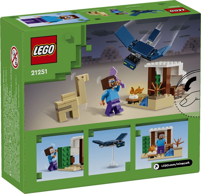 LEGO Minecraft Steve's Desert Expedition (21251) φωτογραφία
