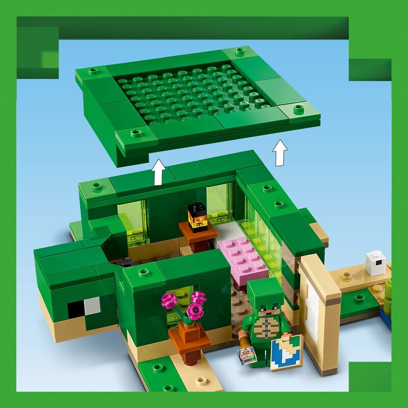 LEGO Minecraft The Turtle Beach House (21254) φωτογραφία