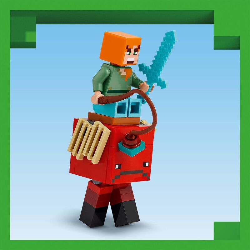 LEGO Minecraft The Nether Lava Battle (21266) φωτογραφία