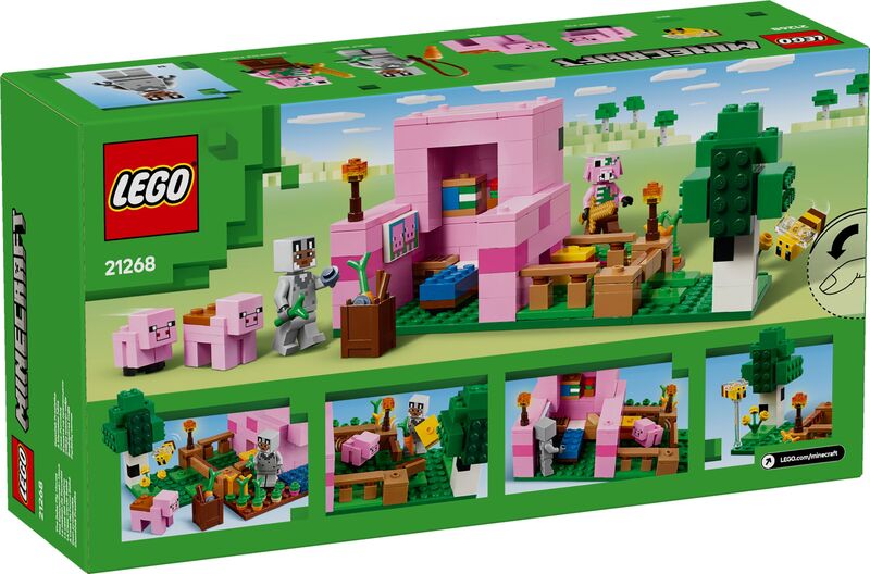 LEGO Minecraft The Baby Pig House (21268) φωτογραφία