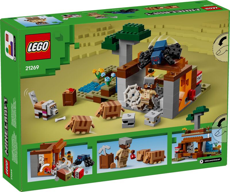 LEGO Minecraft The Armadillo Mine Expedition (21269) φωτογραφία