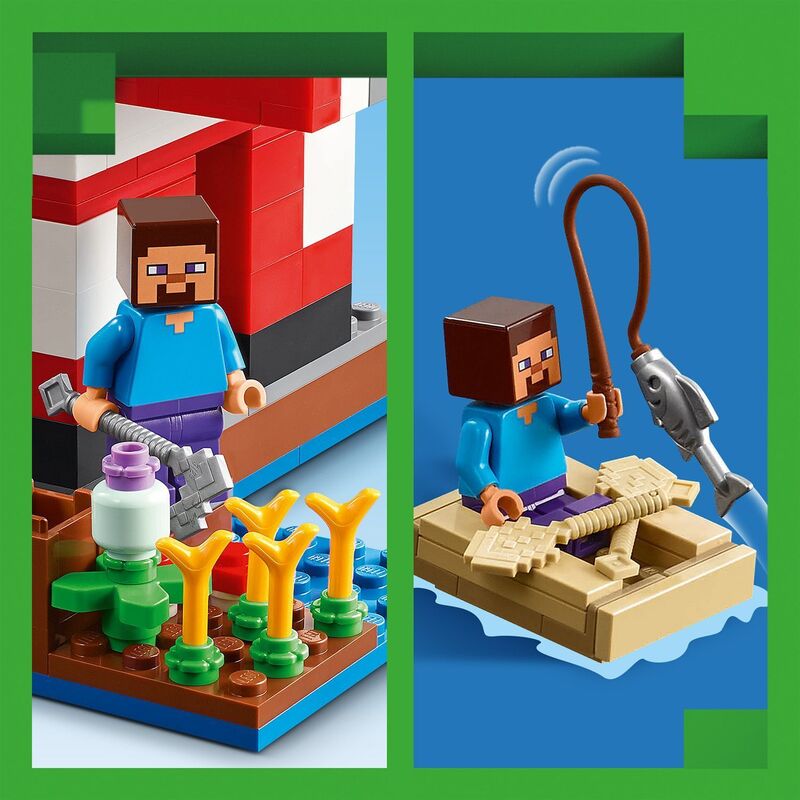 LEGO Minecraft The Mooshroom House (21270) φωτογραφία