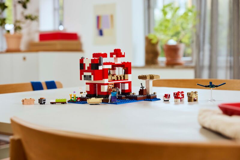 LEGO Minecraft The Mooshroom House (21270) φωτογραφία