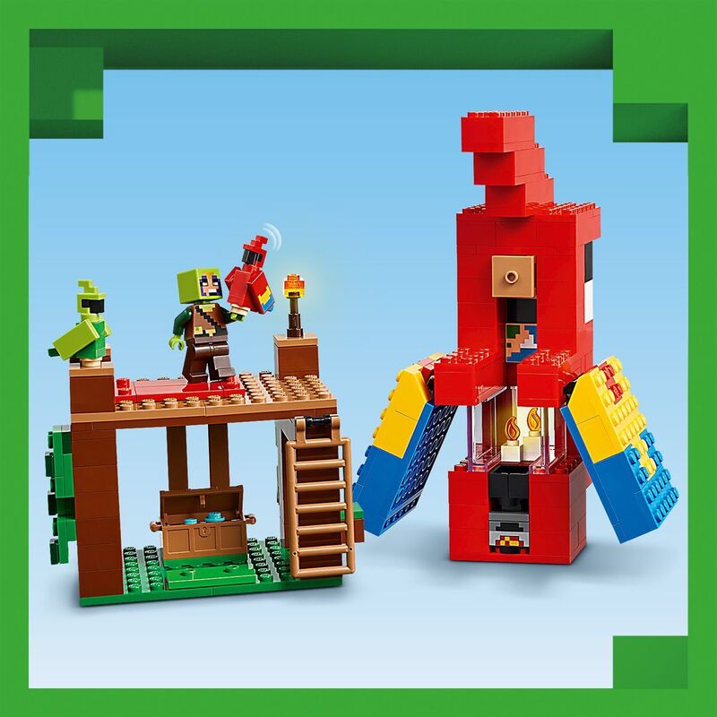 LEGO® Minecraft The Parrot Houses (21282) φωτογραφία