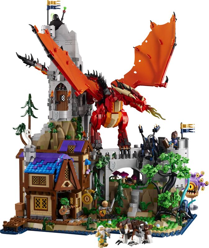 LEGO Ideas Dungeons And Dragons: Red Dragon's Tale (21348) φωτογραφία