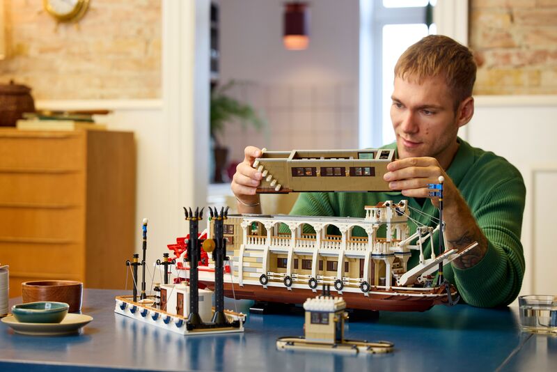 LEGO® Ideas River Steamboat (21356) φωτογραφία