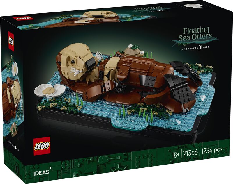 LEGO Ideas Floating Sea Otters (21366)