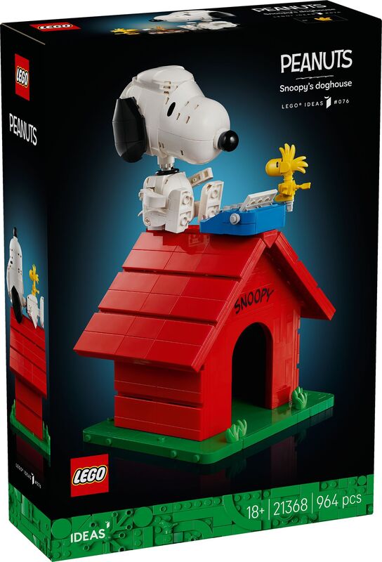 LEGO® Ideas Peanuts: Snoopy's Doghouse (21368)