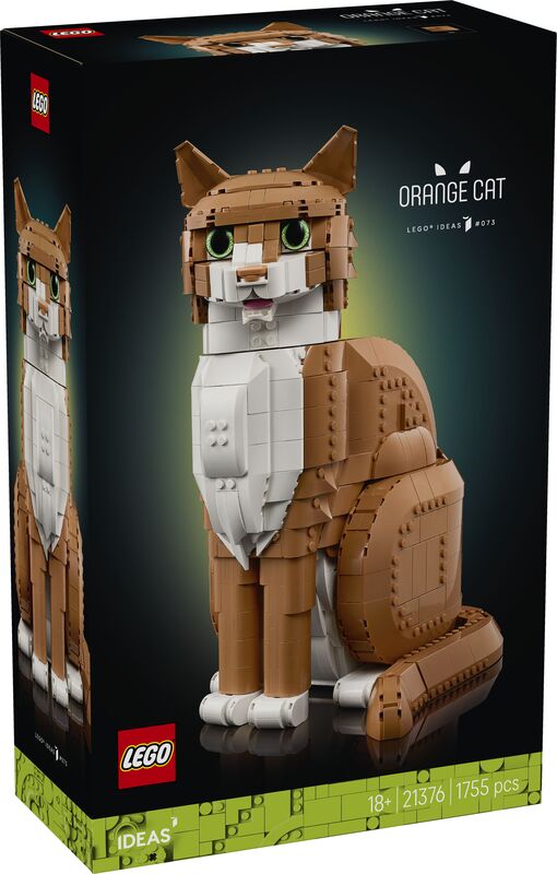 LEGO Ideas Orange Cat (21376)