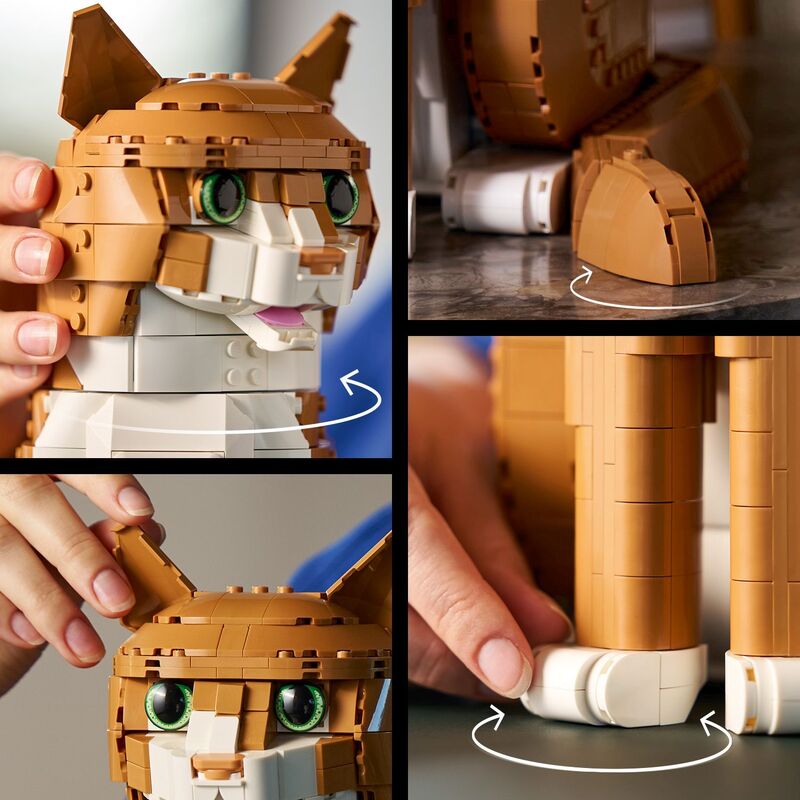 LEGO® Ideas Orange Cat (21376) - φωτογραφία 3