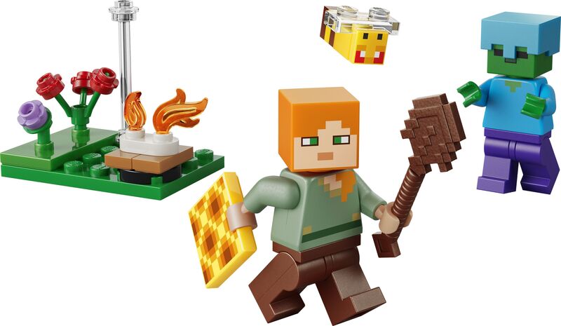 LEGO® Minecraft Alex's Campfire Conflict Mini Builds (30732) - φωτογραφία 2