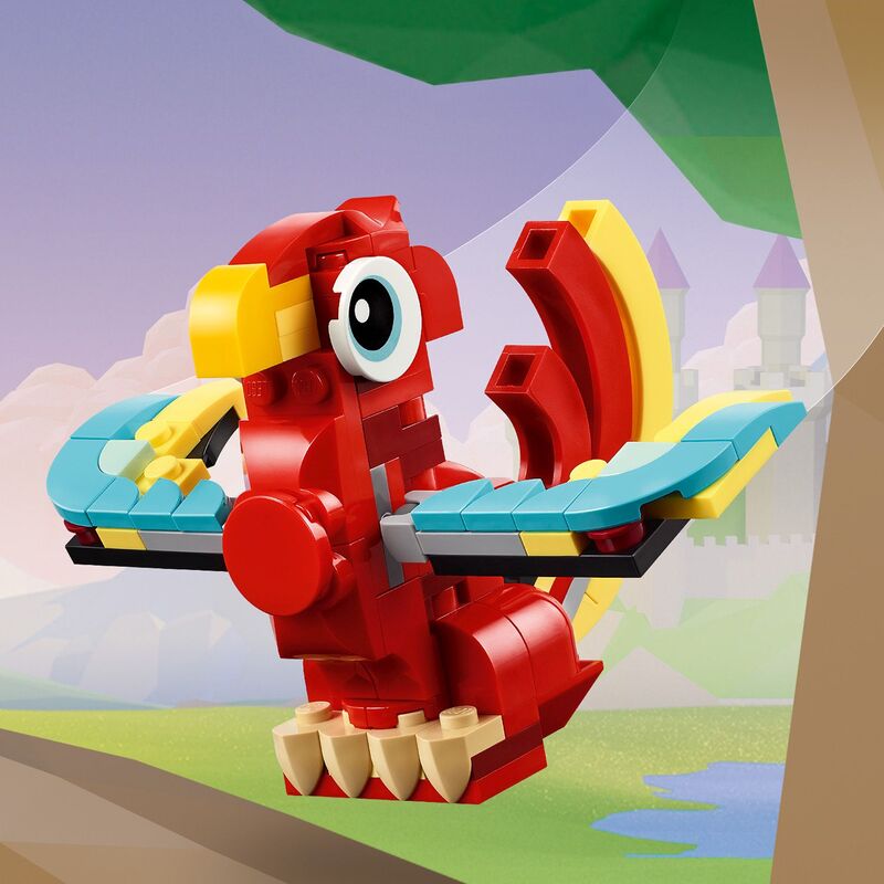 LEGO Creator 3in1 Red Dragon (31145) φωτογραφία