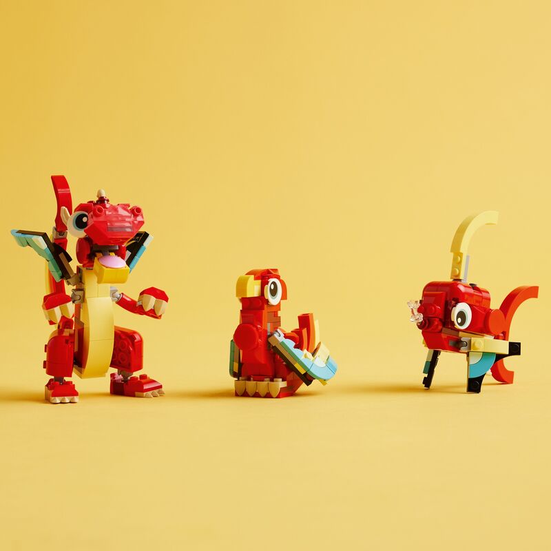 LEGO Creator 3in1 Red Dragon (31145) φωτογραφία