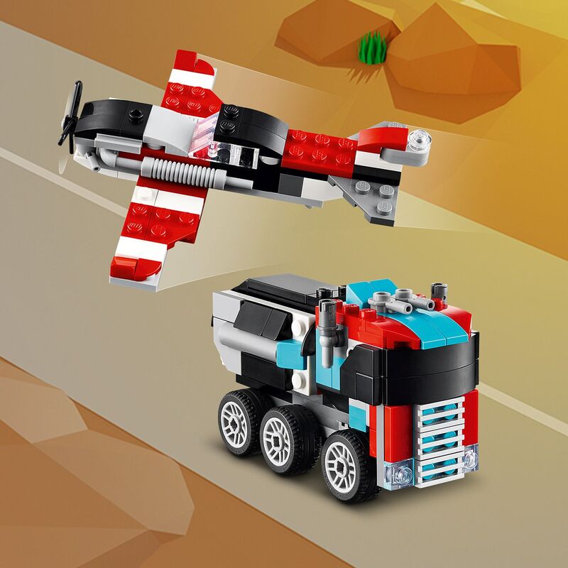 LEGO® Creator 3in1 Flatbed With Helicopter (31146) φωτογραφία