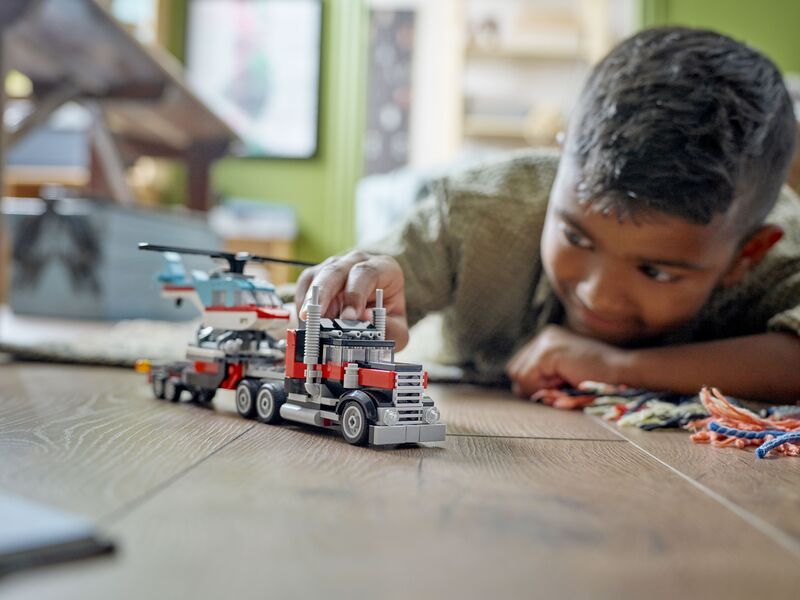 LEGO® Creator 3in1 Flatbed With Helicopter (31146) φωτογραφία