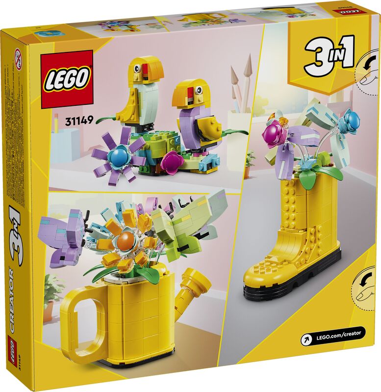 LEGO® Creator 3in1 Flowers In Watering Can (31149) φωτογραφία