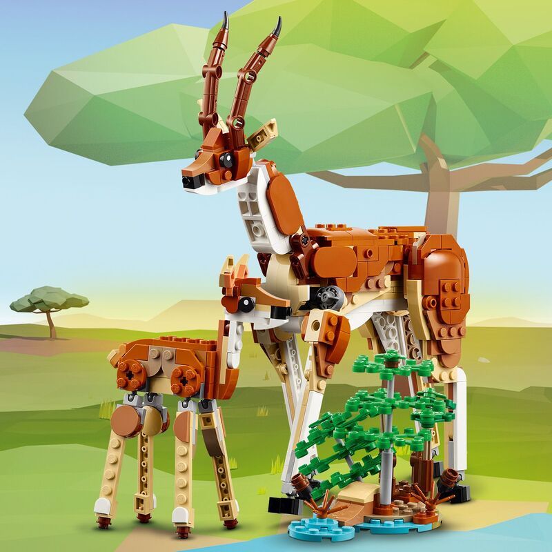 LEGO® Creator 3in1 Wild Safari Animals (31150) φωτογραφία