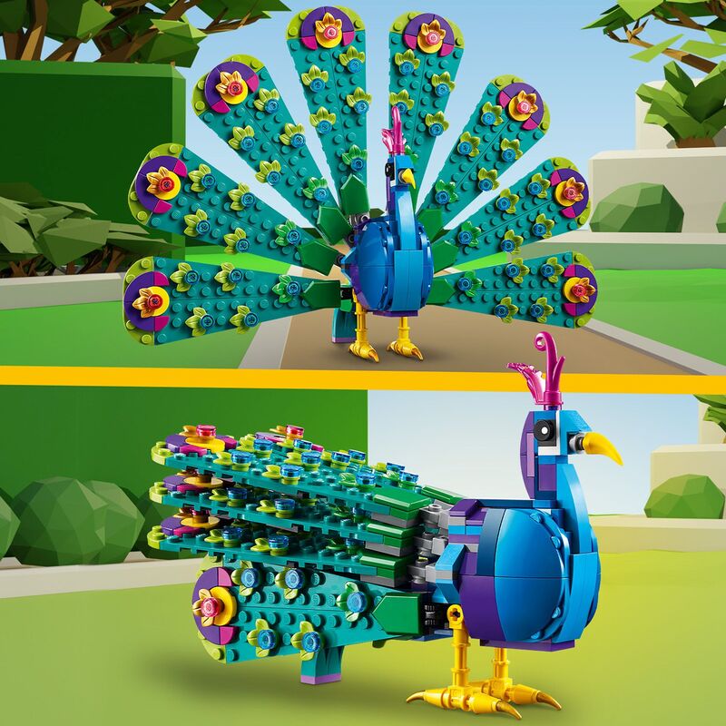 LEGO® Creator 3in1 Exotic Peacock (31157) - φωτογραφία 3