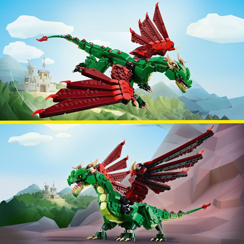 LEGO Creator 3in1 Medieval Dragon (31161) φωτογραφία