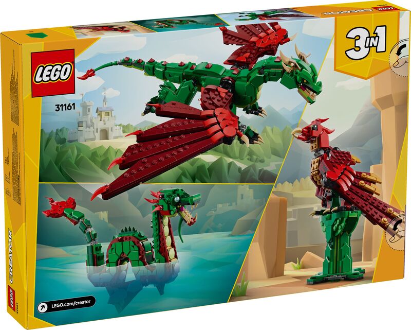 LEGO Creator 3in1 Medieval Dragon (31161) φωτογραφία