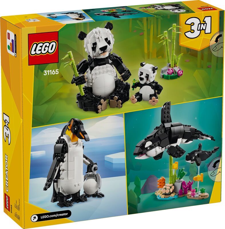 LEGO® Creator 3in1 Wild Animals: Panda Family (31165) φωτογραφία