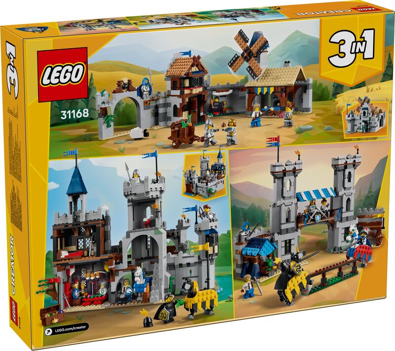 LEGO Creator 3in1 Medieval Horse Knight Castle (31168) φωτογραφία