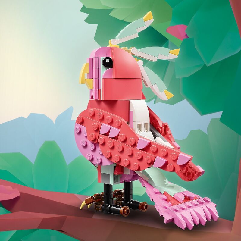 LEGO Creator 3in1 Wild Animals: Pink Flamingo (31170) φωτογραφία