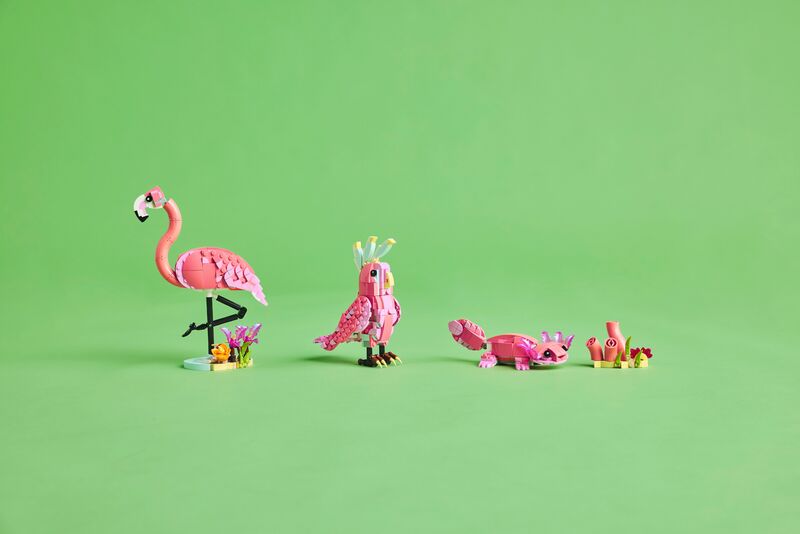 LEGO Creator 3in1 Wild Animals: Pink Flamingo (31170) φωτογραφία
