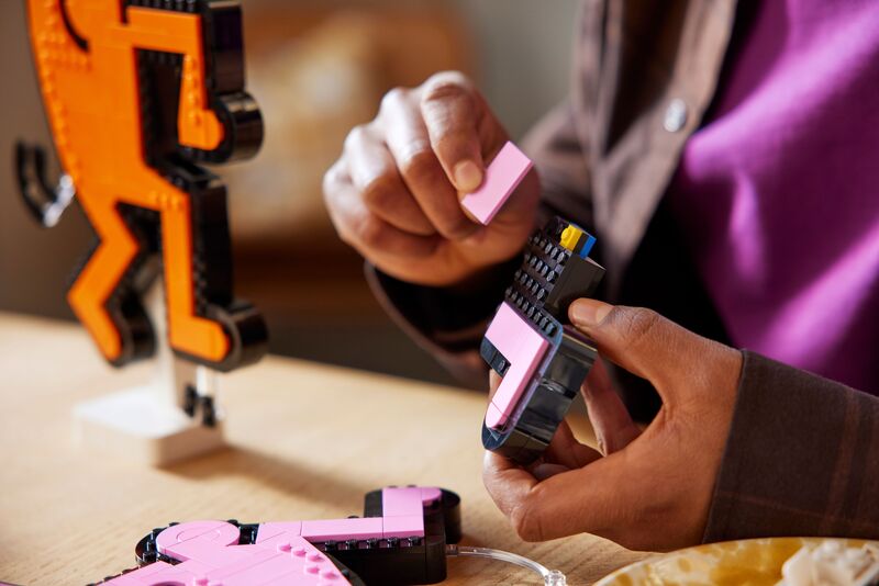 LEGO Art Keith Haring-Dancing Figures (31216) φωτογραφία