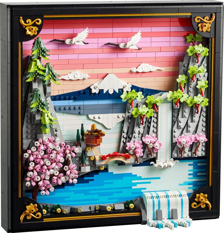LEGO® Αrt - Japanese Cherry Blossom Landscape - 31218 - φωτογραφία 2